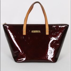 Louis Vuitton Bellevue Patent Leather Mongram Bag